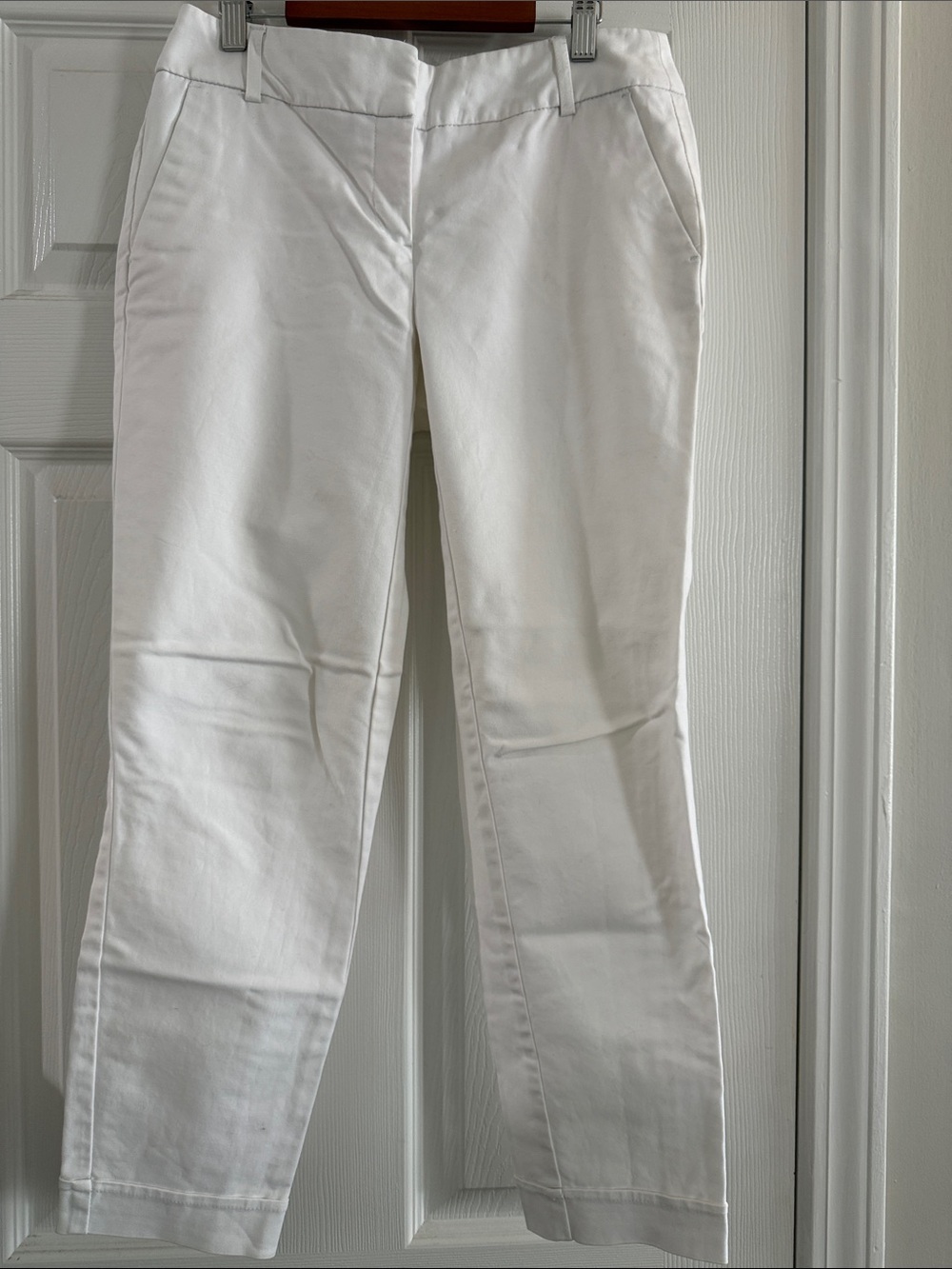 Cynthia Rowley White Casual Straight Pants